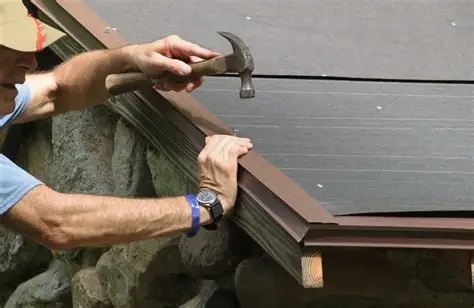 installing drip edge